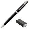 Ручка шариковая  PARKER SONNET MATT BLACK CT черный 0,8мм,шар1,0мм, 1931524, 691203