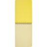 Блокнот А5,60л,кл,спир,пласт.обл,тонир.бл. Attache Bright colours Желтый, 1368112