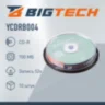 Диск CD-R BigTech 700 МБ 52x cake box YCDRB004 10 штук в упаковке, 1953101