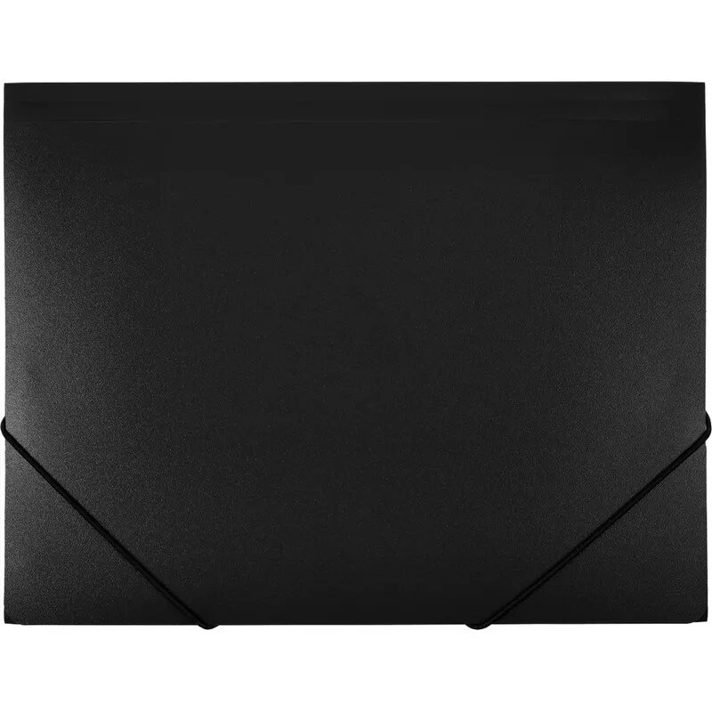 Папка на резинках ATTACHE F315/06 черная, 801170