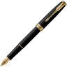Ручка перьевая  PARKER SONNET MATT BLACK GT 2 черных картр 0,8мм 1931516, 691204